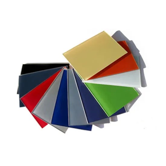 Sinolaco 2mm - 6mm Colorful Back Painted Glass / Lacquered Glass for Interior Applications, Manufactured by Sinoy Mirror Inc